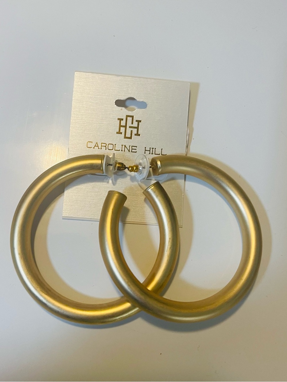 ⚜️Gold Hoop Earrings~Matte Finish